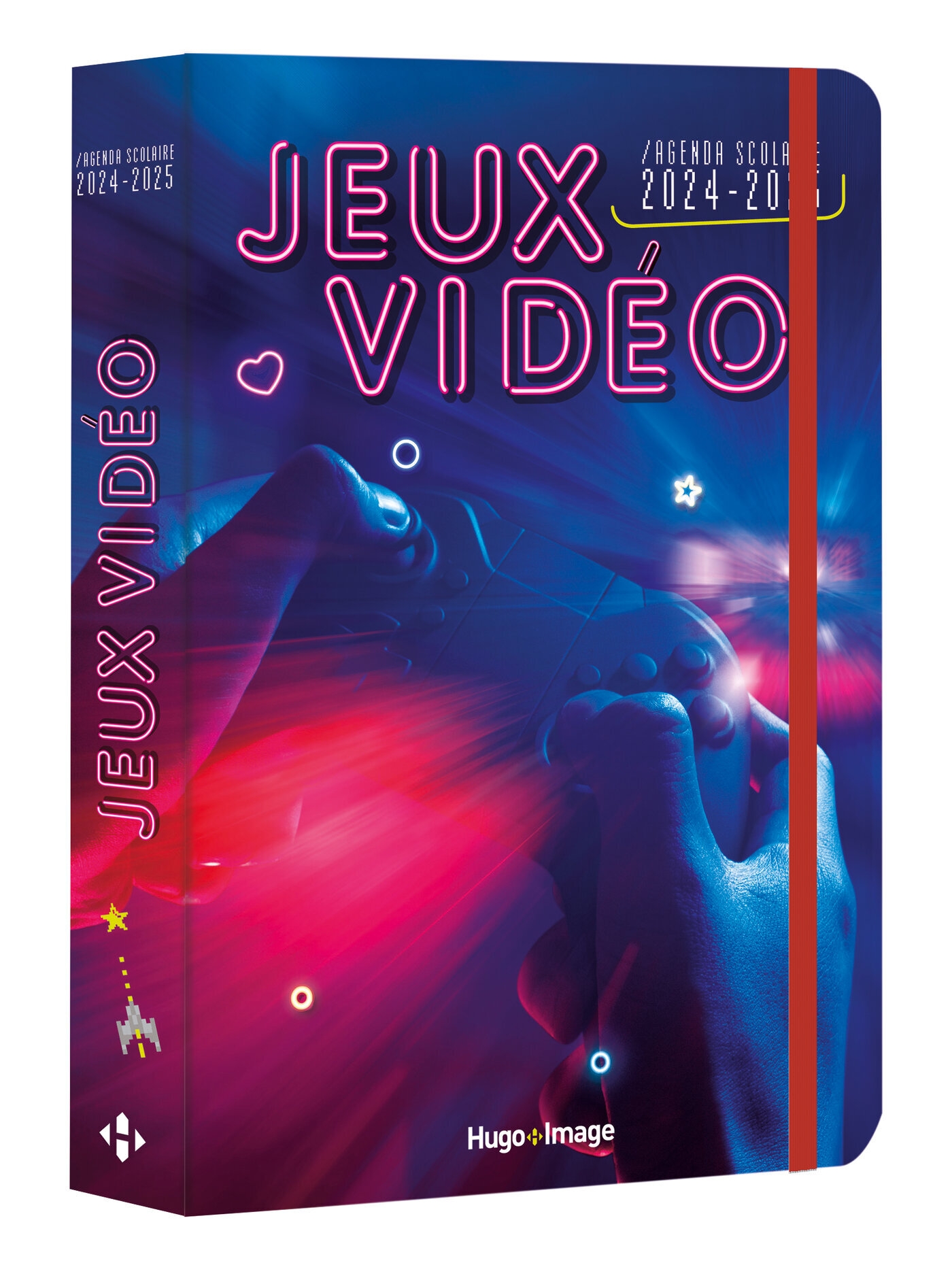 Agenda scolaire jeux vidéo 20242025 Hugo Publishing