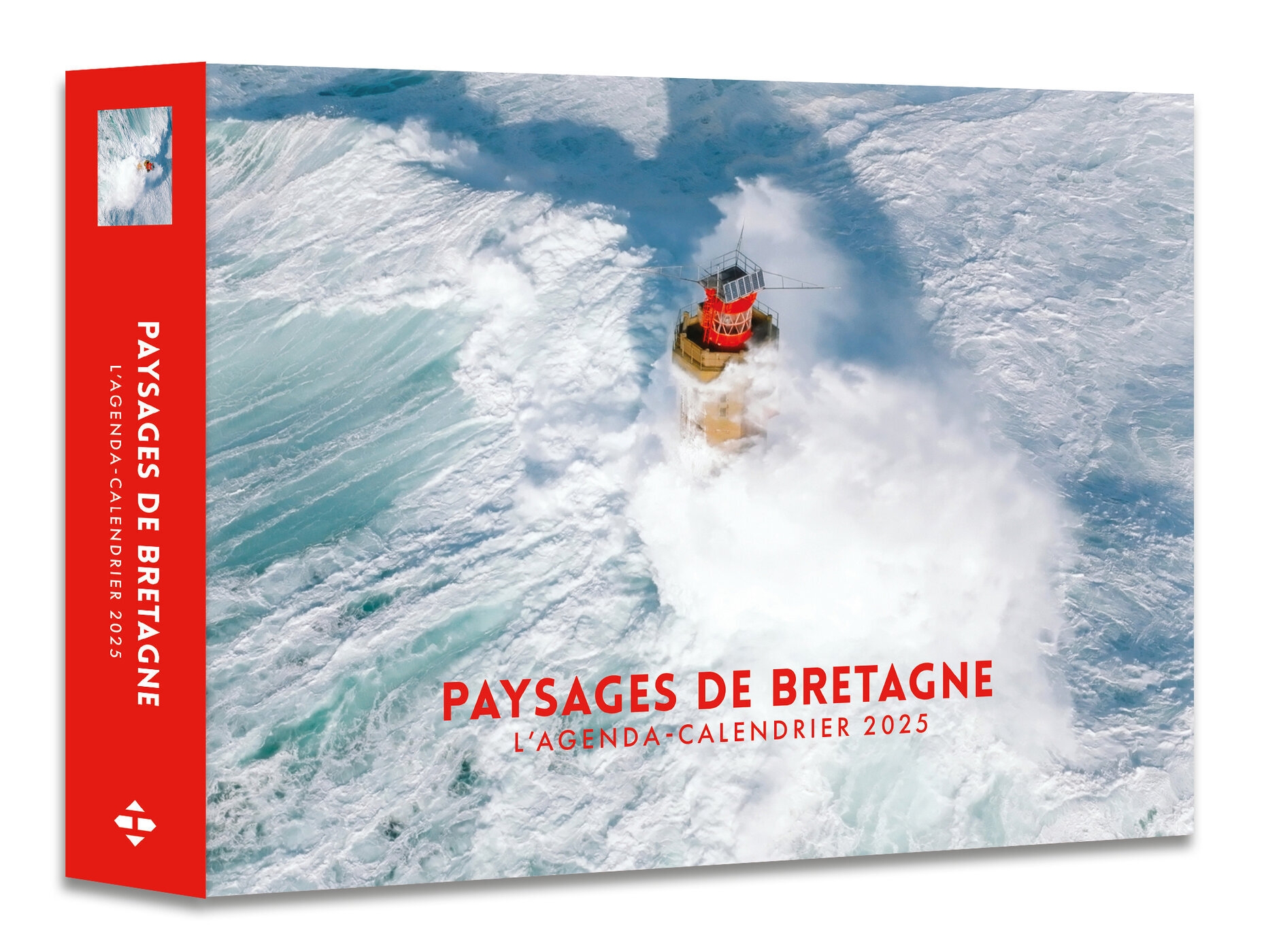 Agenda Calendrier Paysages de Bretagne 2025 Hugo Publishing