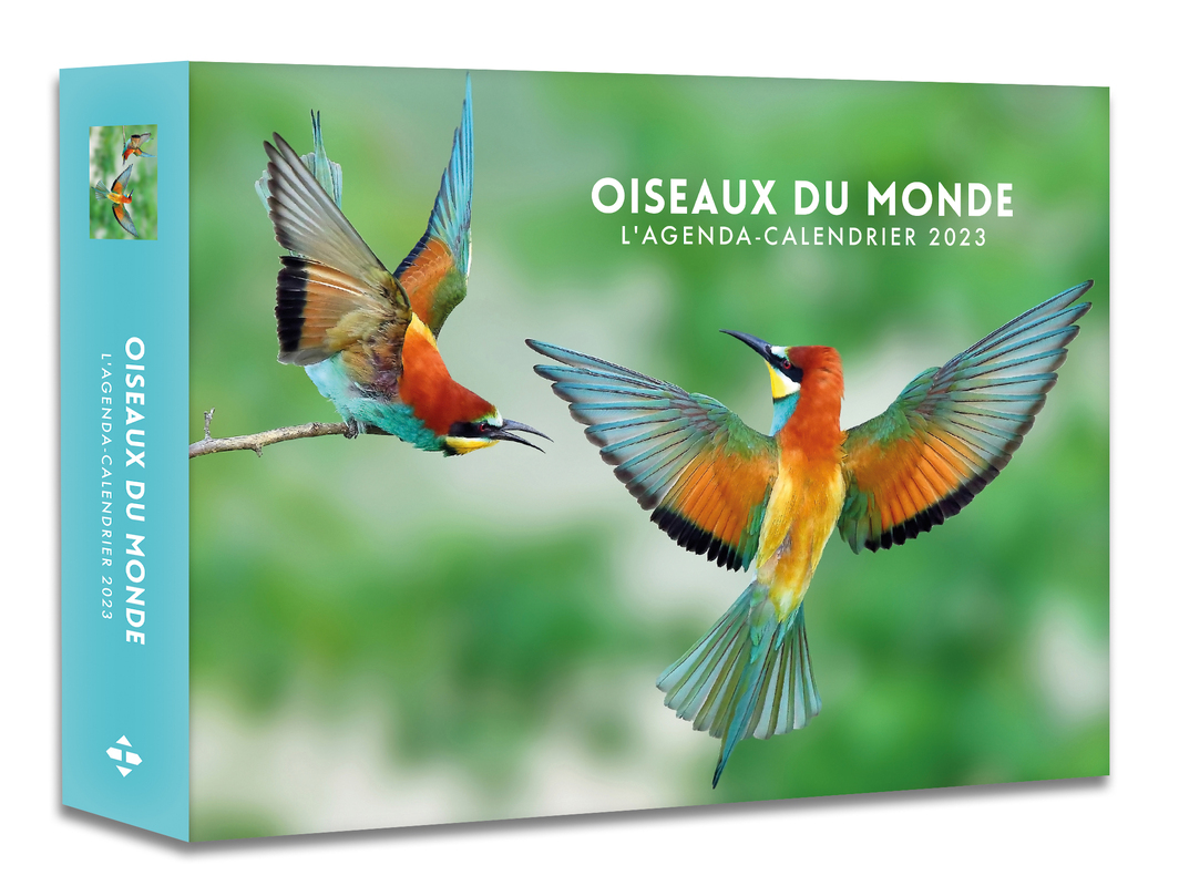 Agenda - Calendrier Oiseaux du monde 2023 - Hugo Publishing