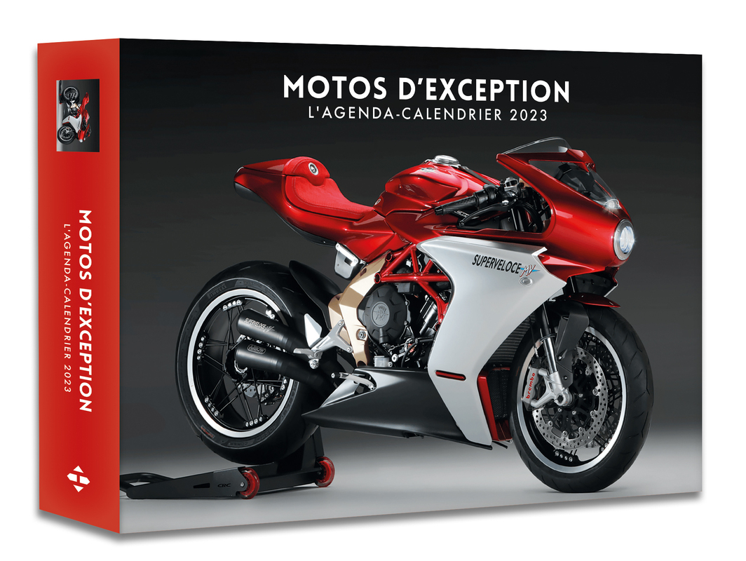 Agenda - Calendrier motos d'exception 2023 - Hugo Publishing