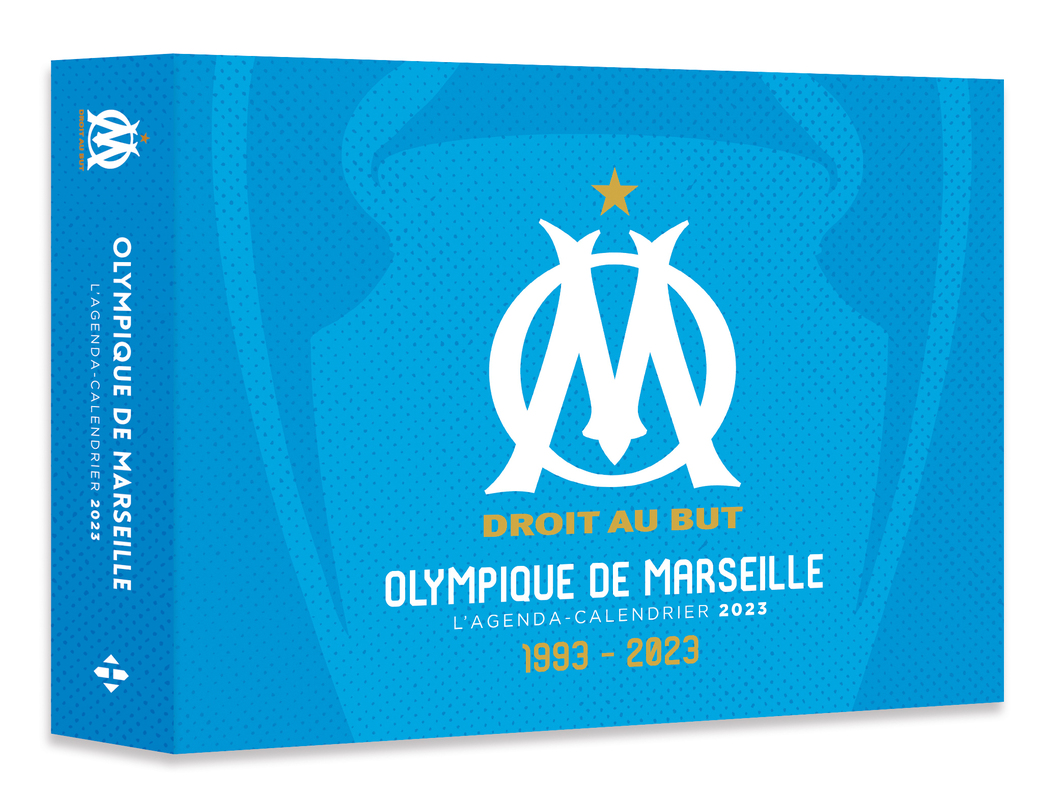 Agenda Calendrier Olympique de Marseille 2023 Hugo Publishing